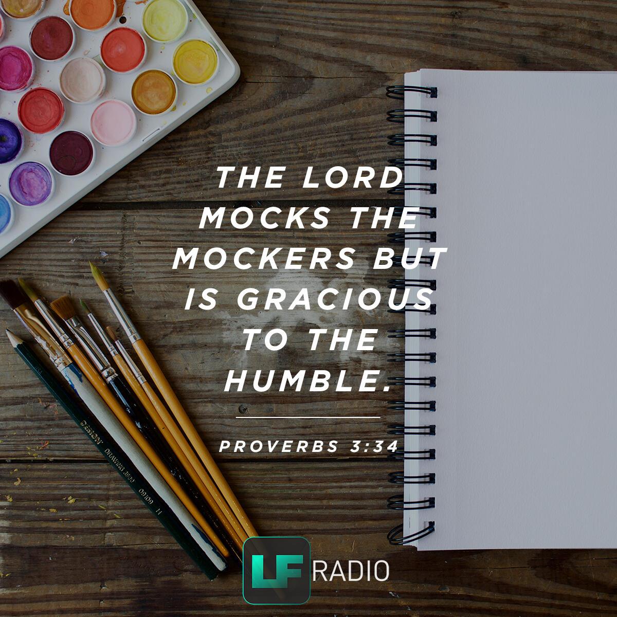 Proverbs 3:34 - Verse of the Day