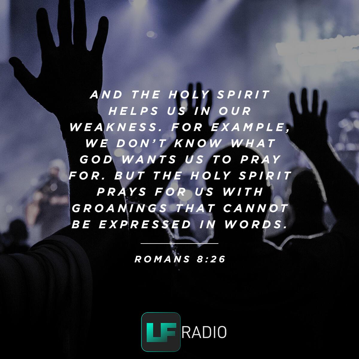 Romans 8:26 - Verse of the Day