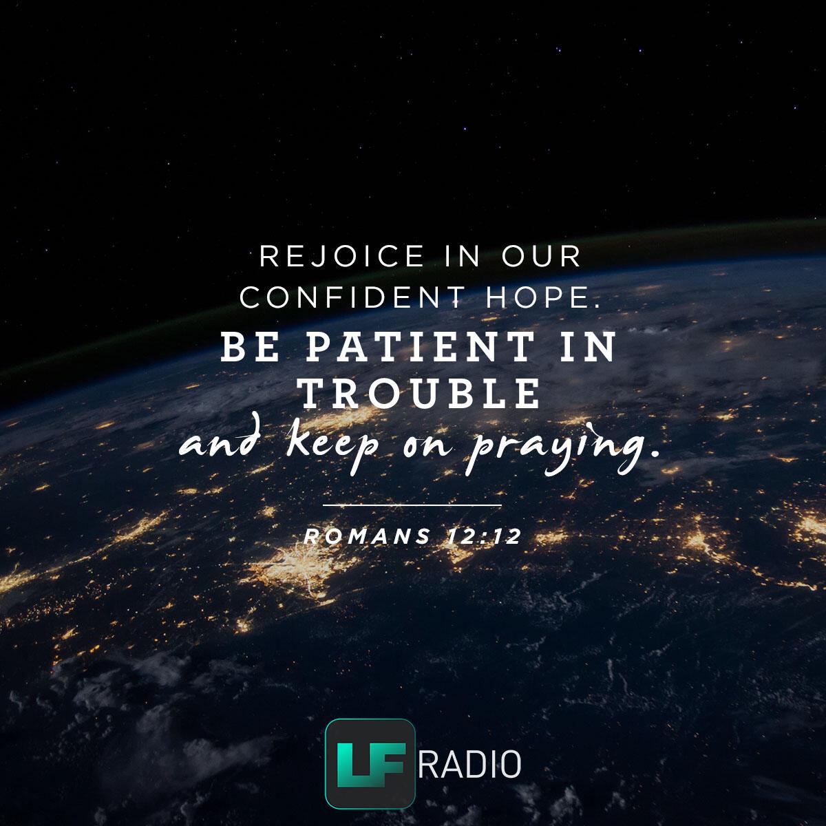 Romans 12:12 - Verse of the Day