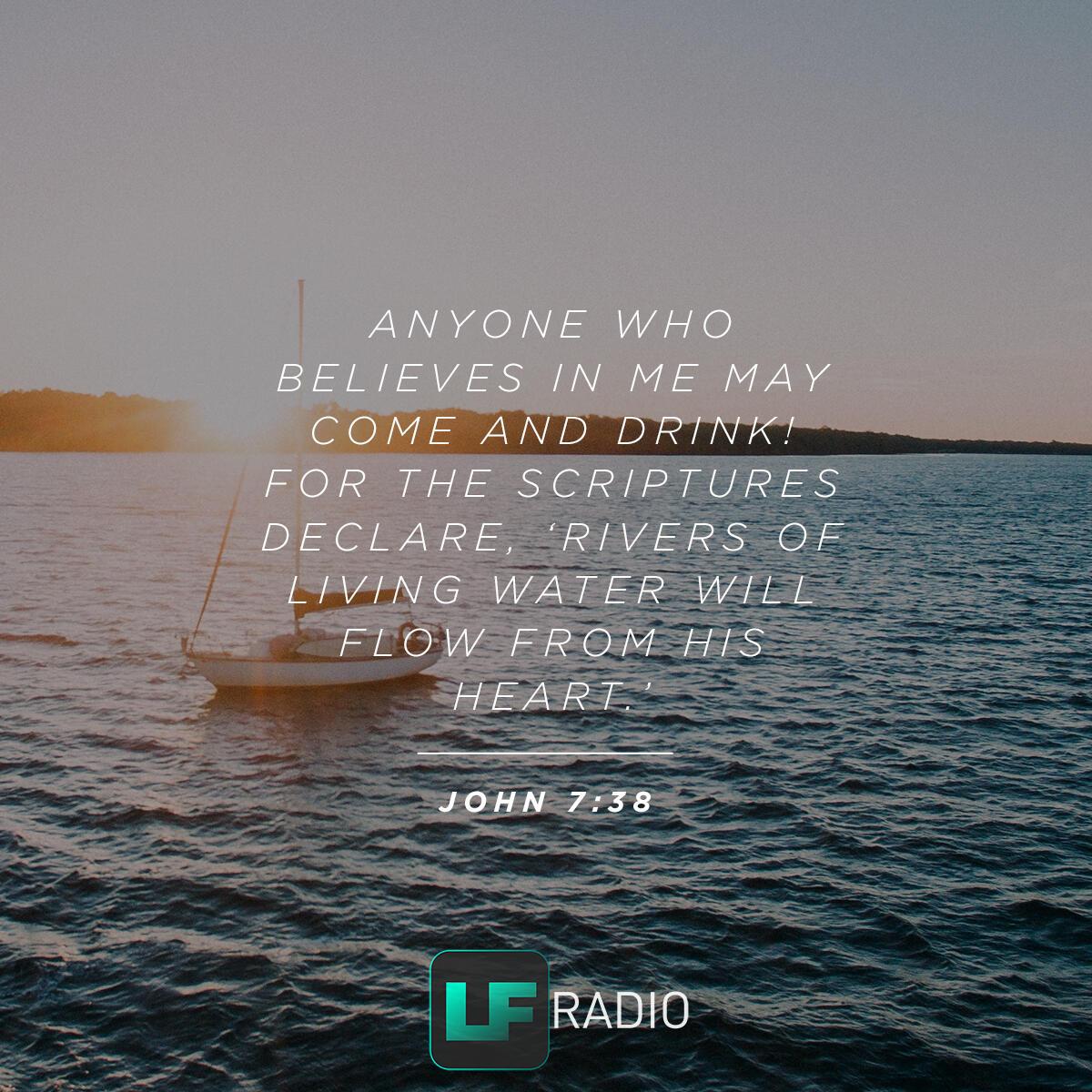 John 7:38 - Verse of the Day