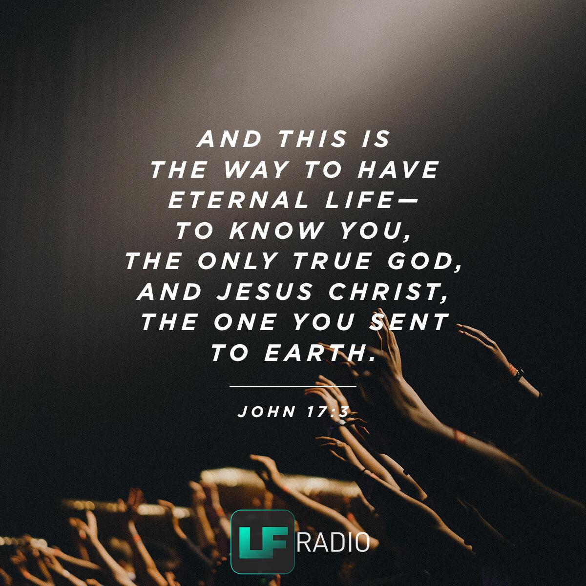 John 17:3 - Verse of the Day