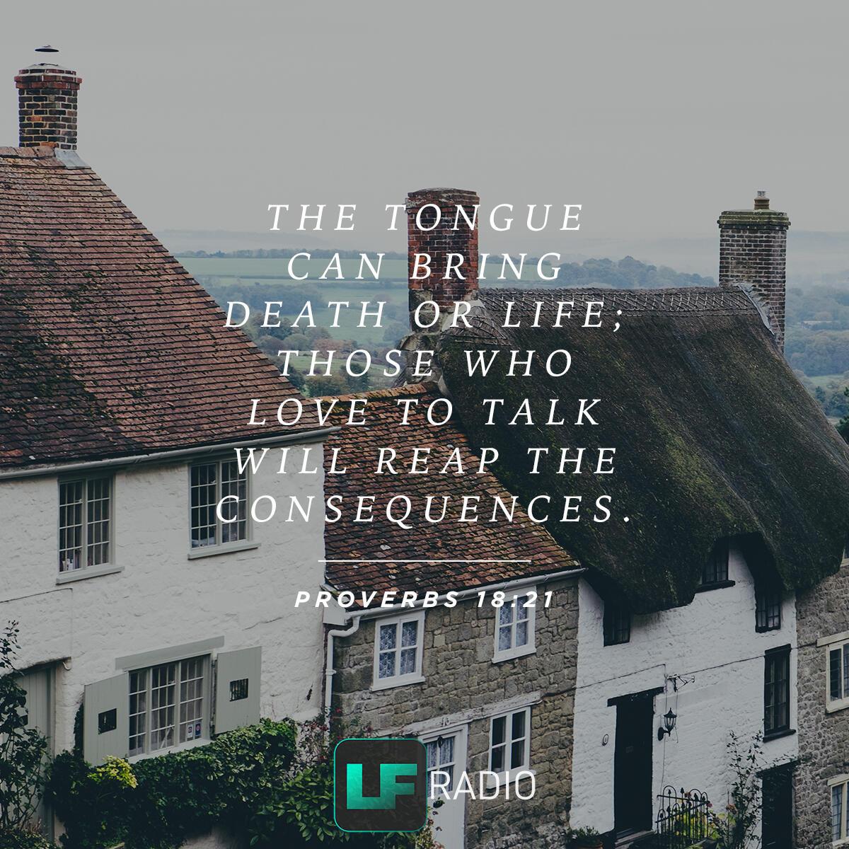 Proverbs 18:21 - Verse of the Day