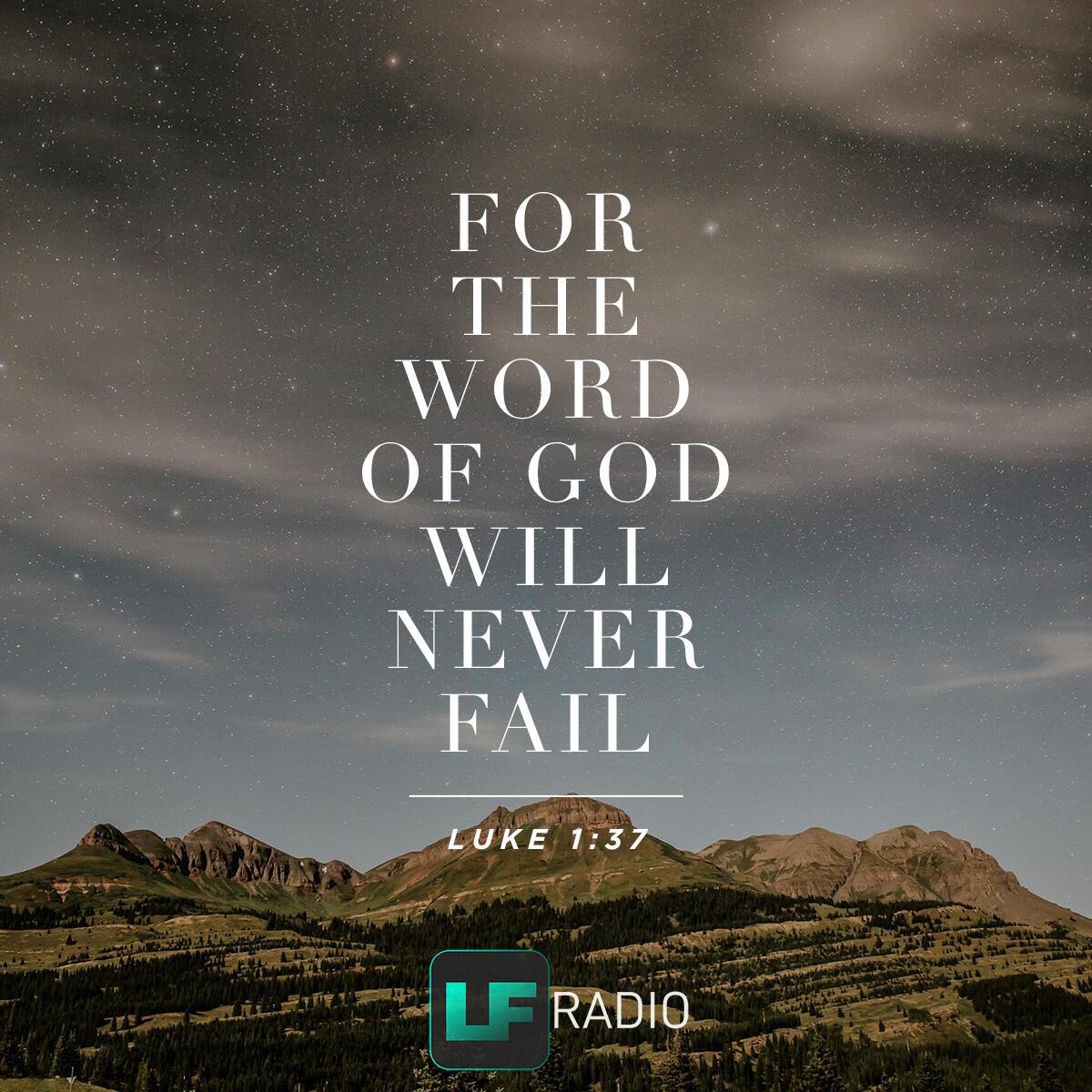 Luke 1:37 - Verse of the Day