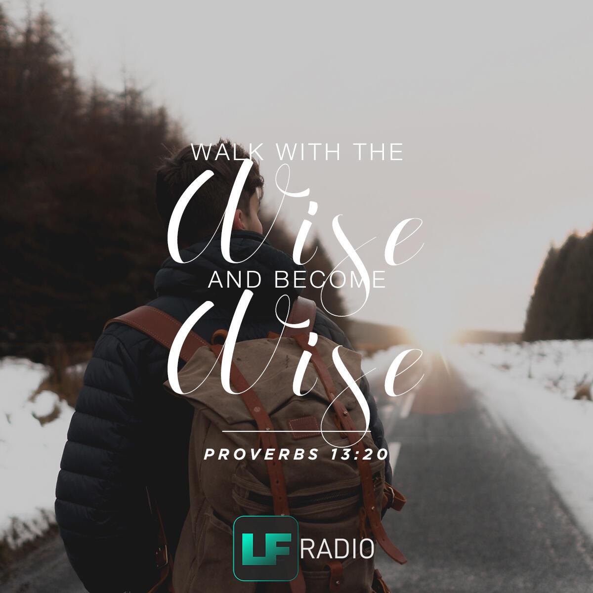Proverbs 13:20 - Verse of the Day