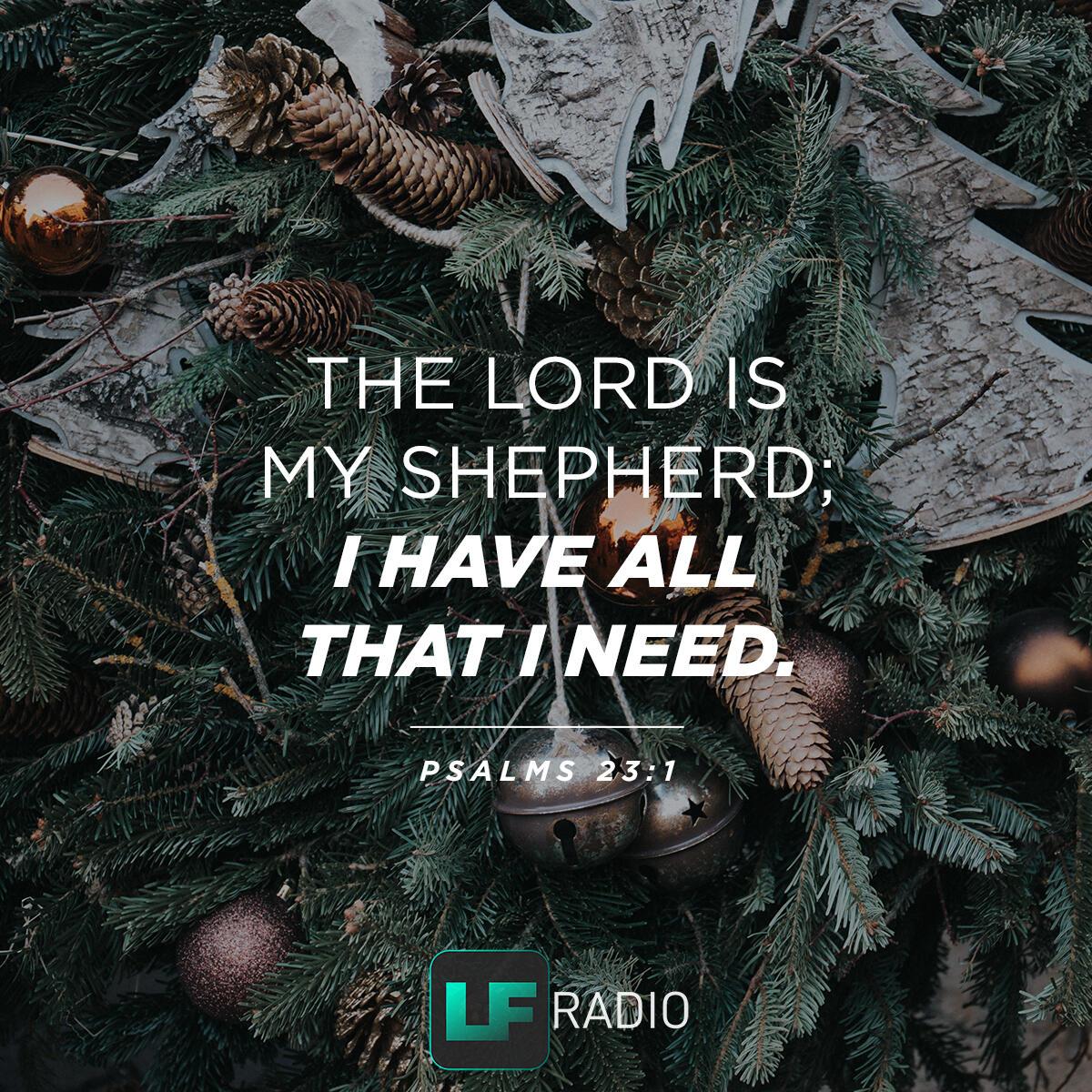 Psalms 23:1 - Verse of the Day