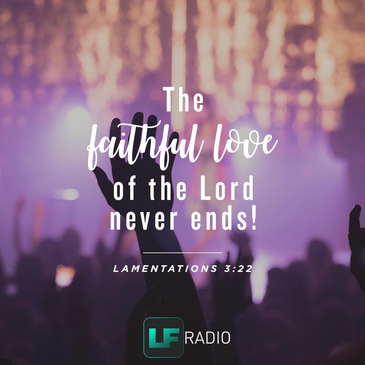 Lamentations 3:22 - Verse of the Day