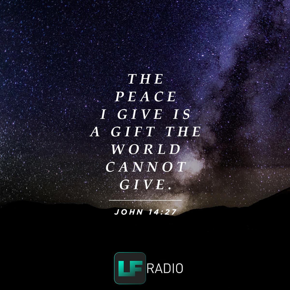 John 14:27 - Verse of the Day