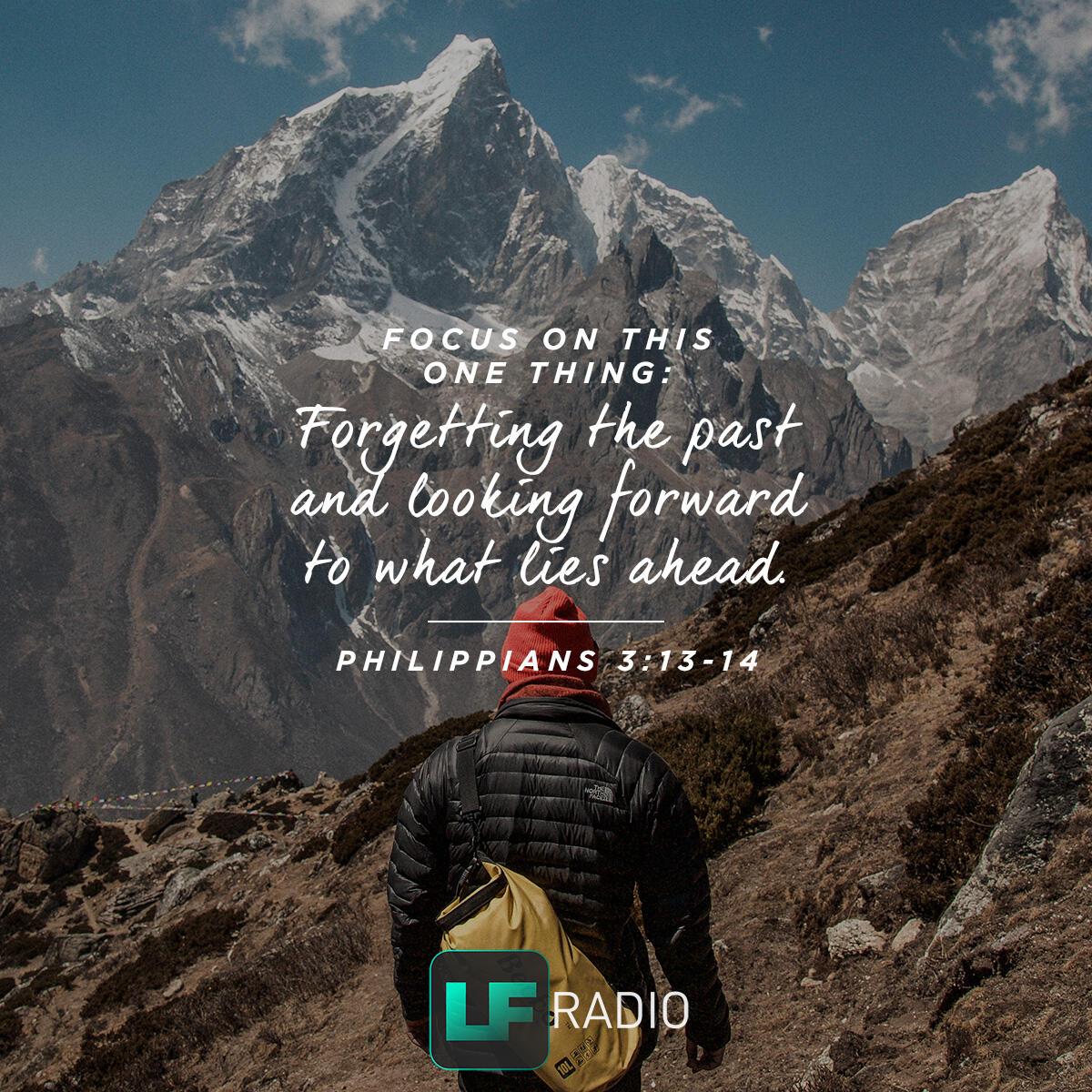 Philippians 3:13 - Verse of the Day