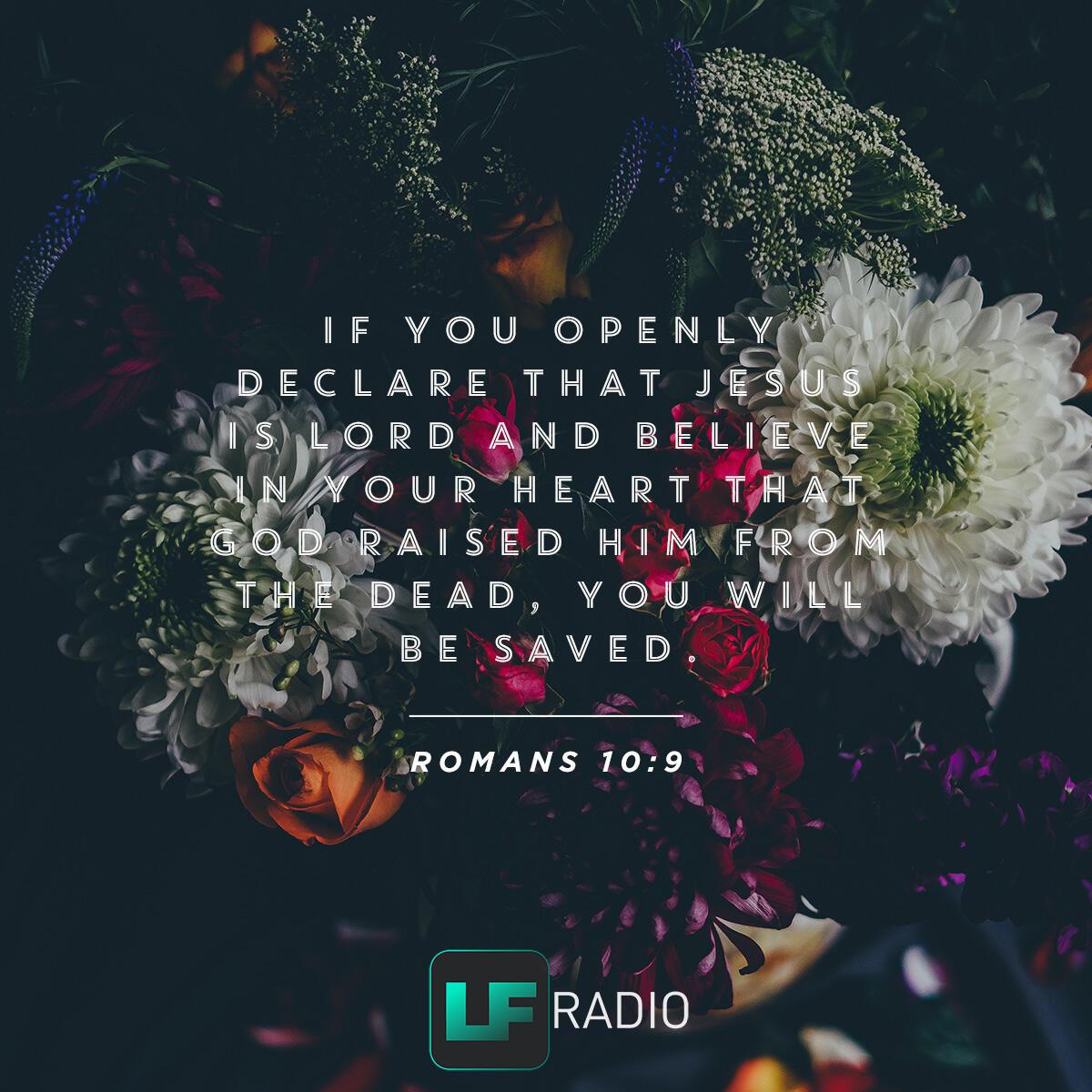Romans 10:9 - Verse of the Day