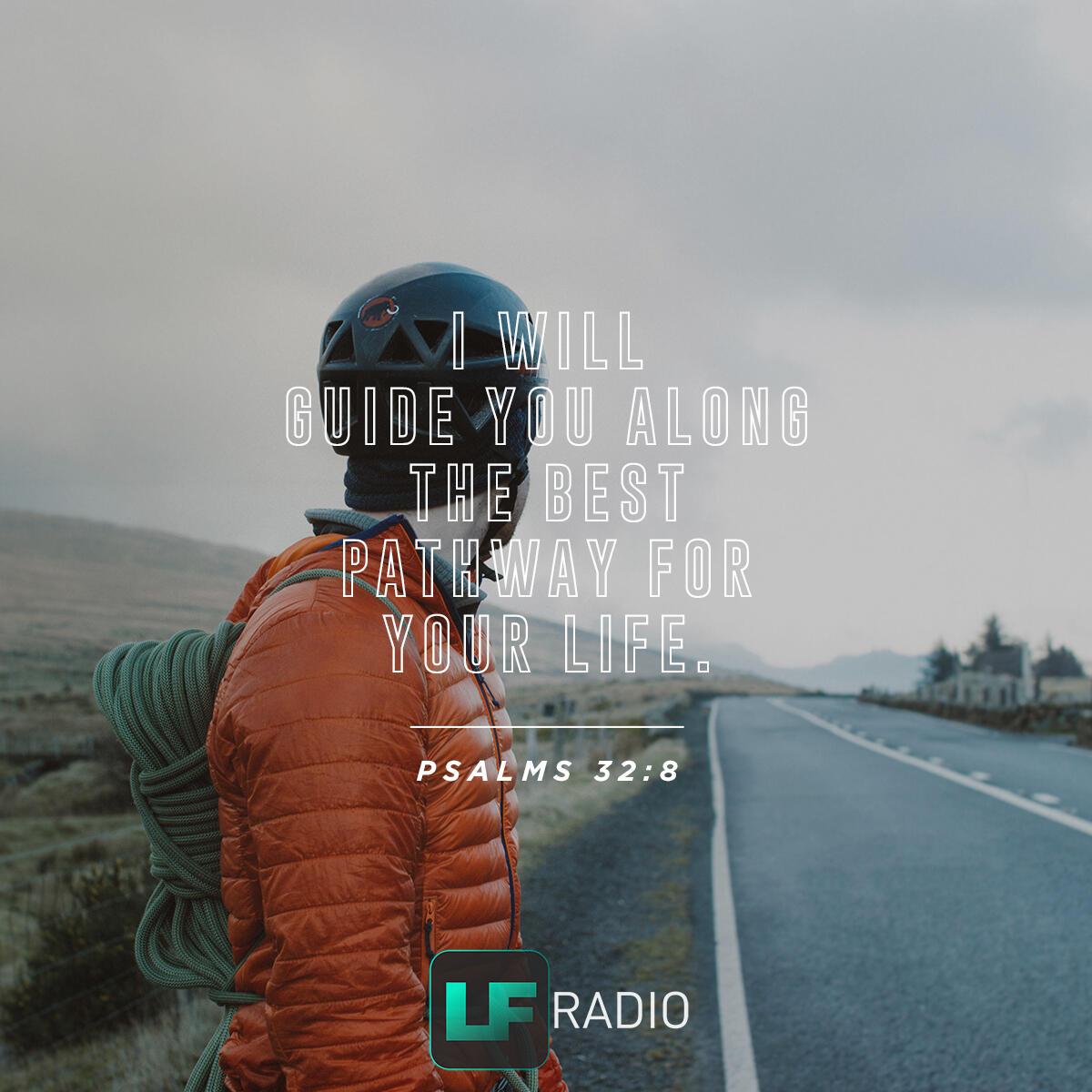 Psalms 32:8 - Verse of the Day