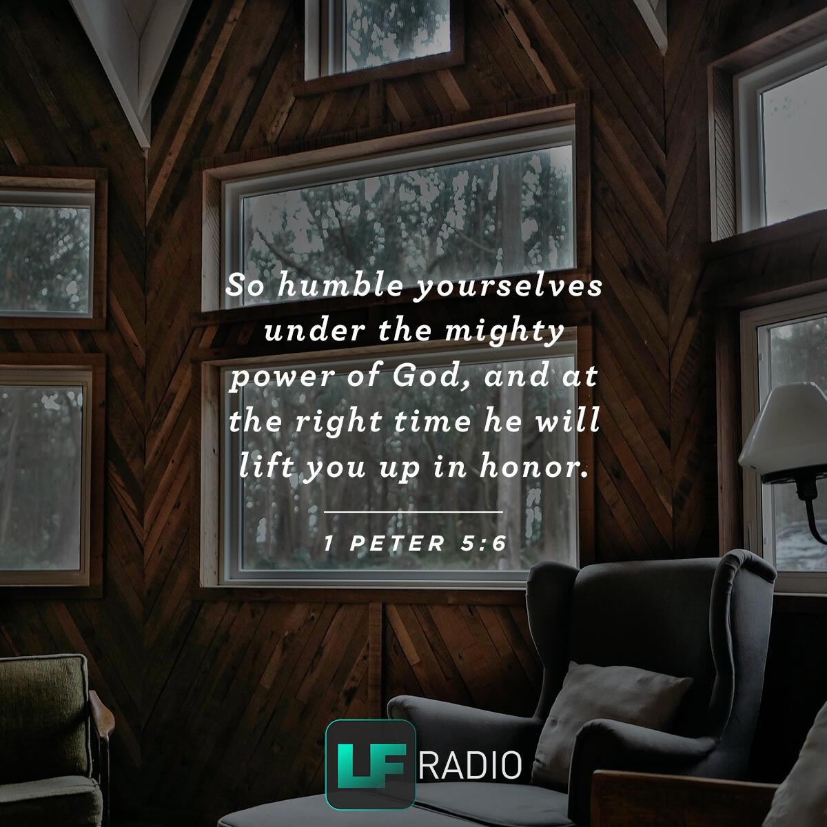 1 Peter 5:6 - Verse of the Day