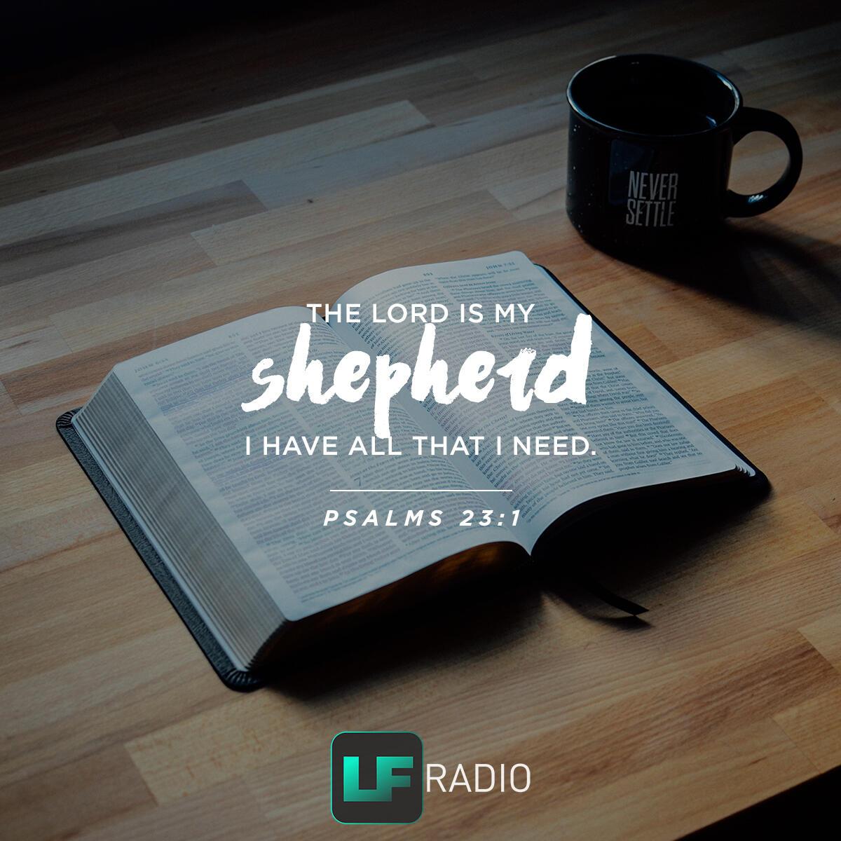 Psalms 23:1 - Verse of the Day