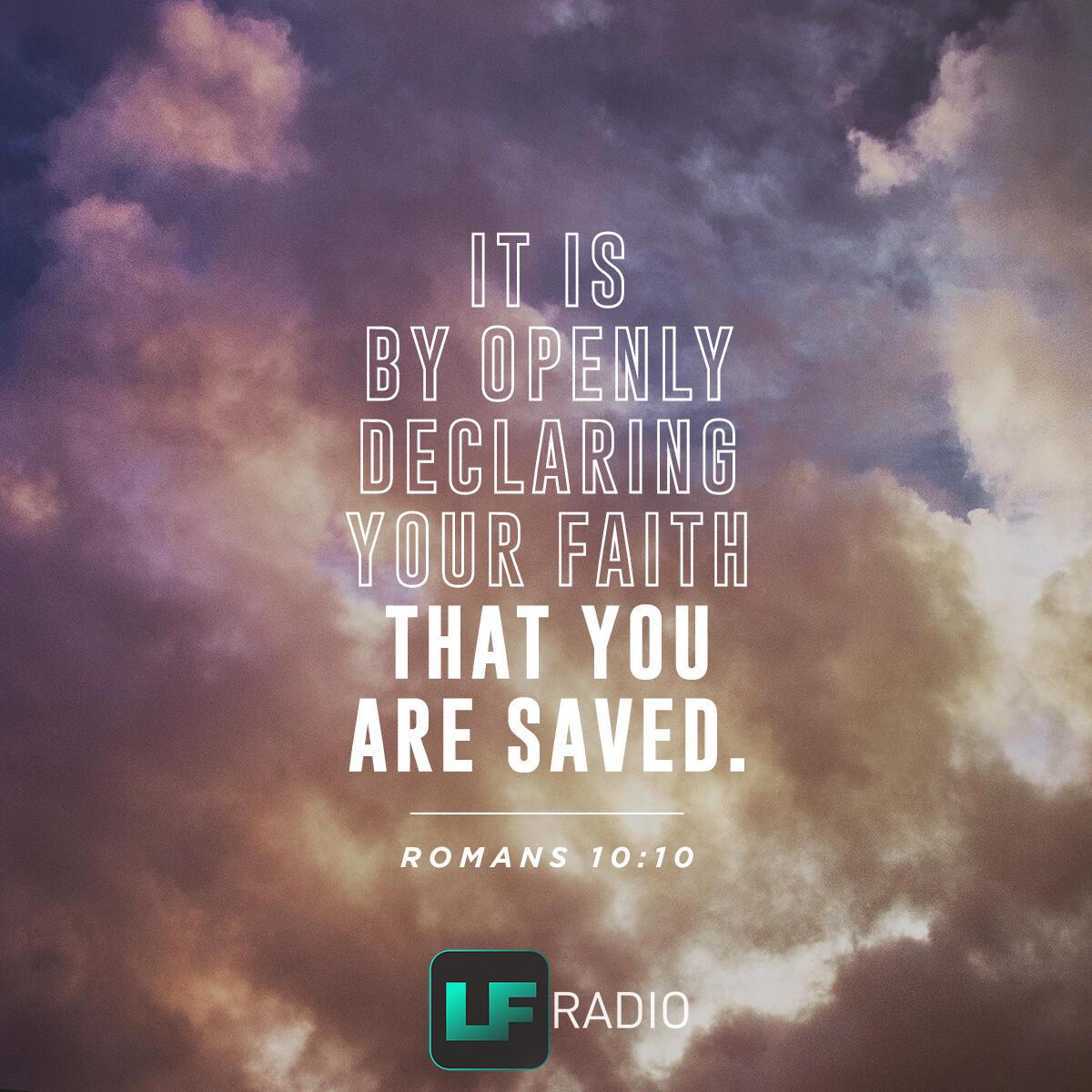 Romans 10:10 - Verse of the Day