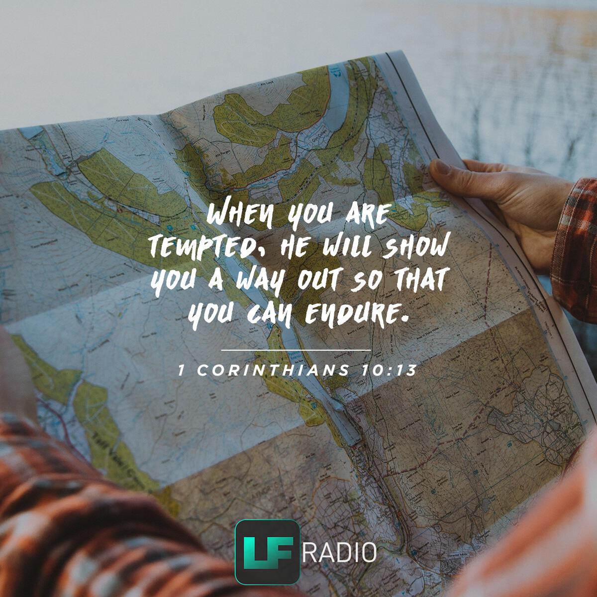 1 Corinthians 10:13 - Verse of the Day