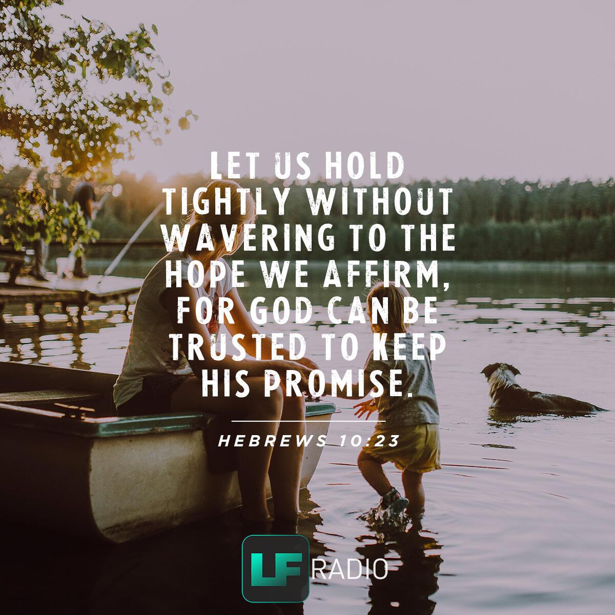 Hebrews 10:23 - Verse of the Day