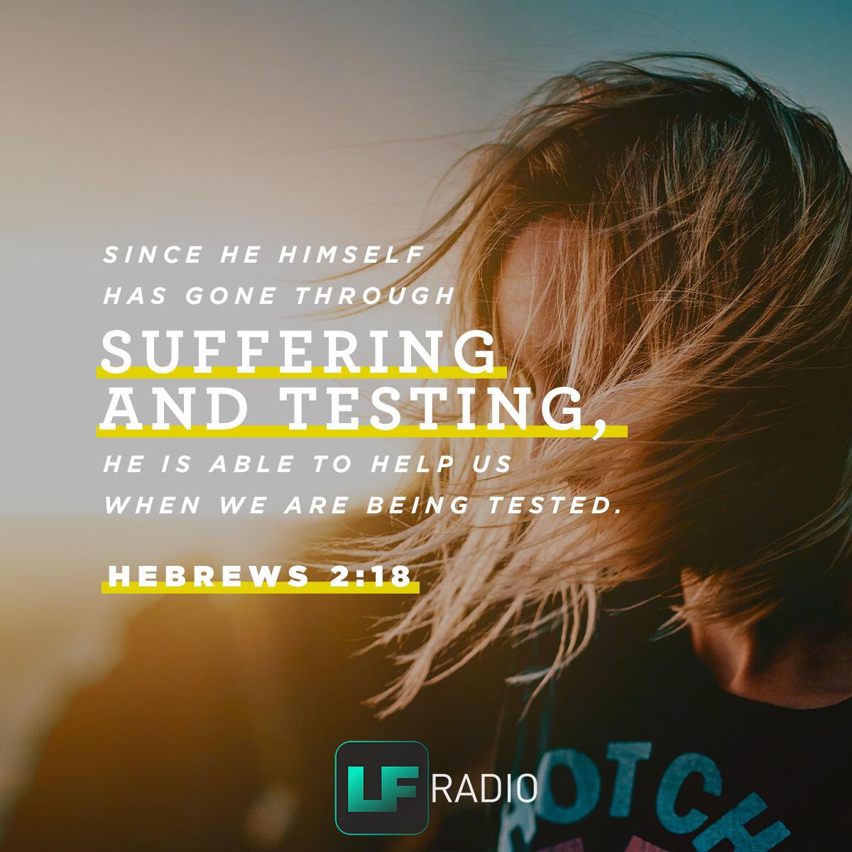 Hebrews 2:18 - Verse of the Day