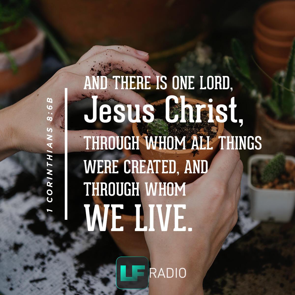 1 Corinthians 8:6b - Verse of the Day