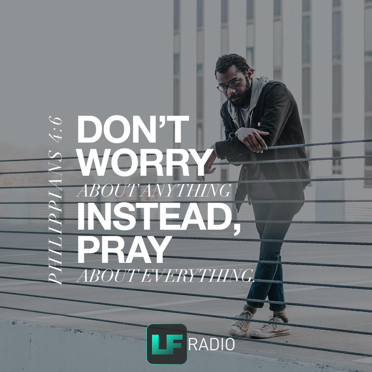 Philippians 4:6 - Verse of the Day