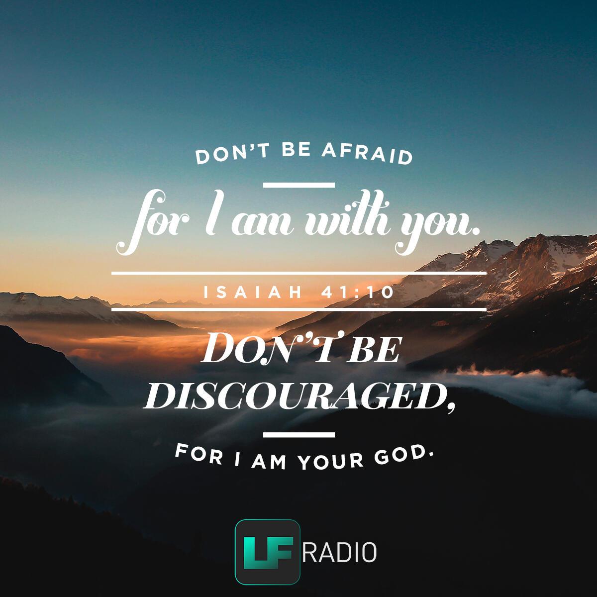 Isaiah 41:10 - Verse of the Day