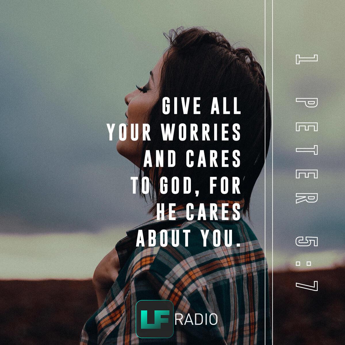 1 Peter 5:7 - Verse of the Day