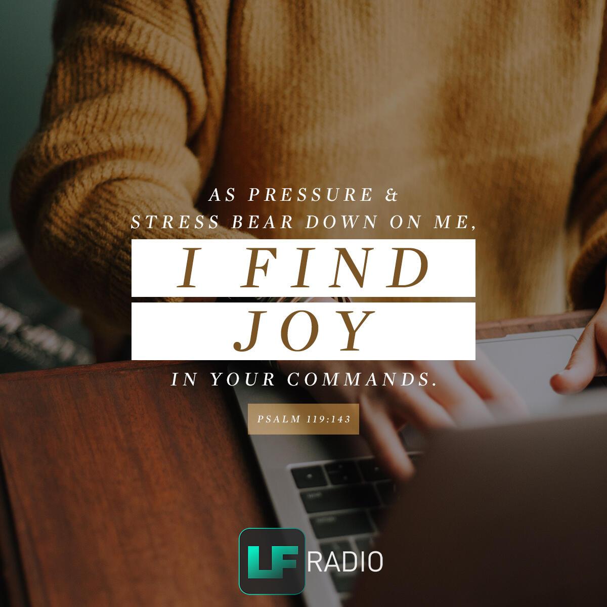 Psalm 119:143 - Verse of the Day