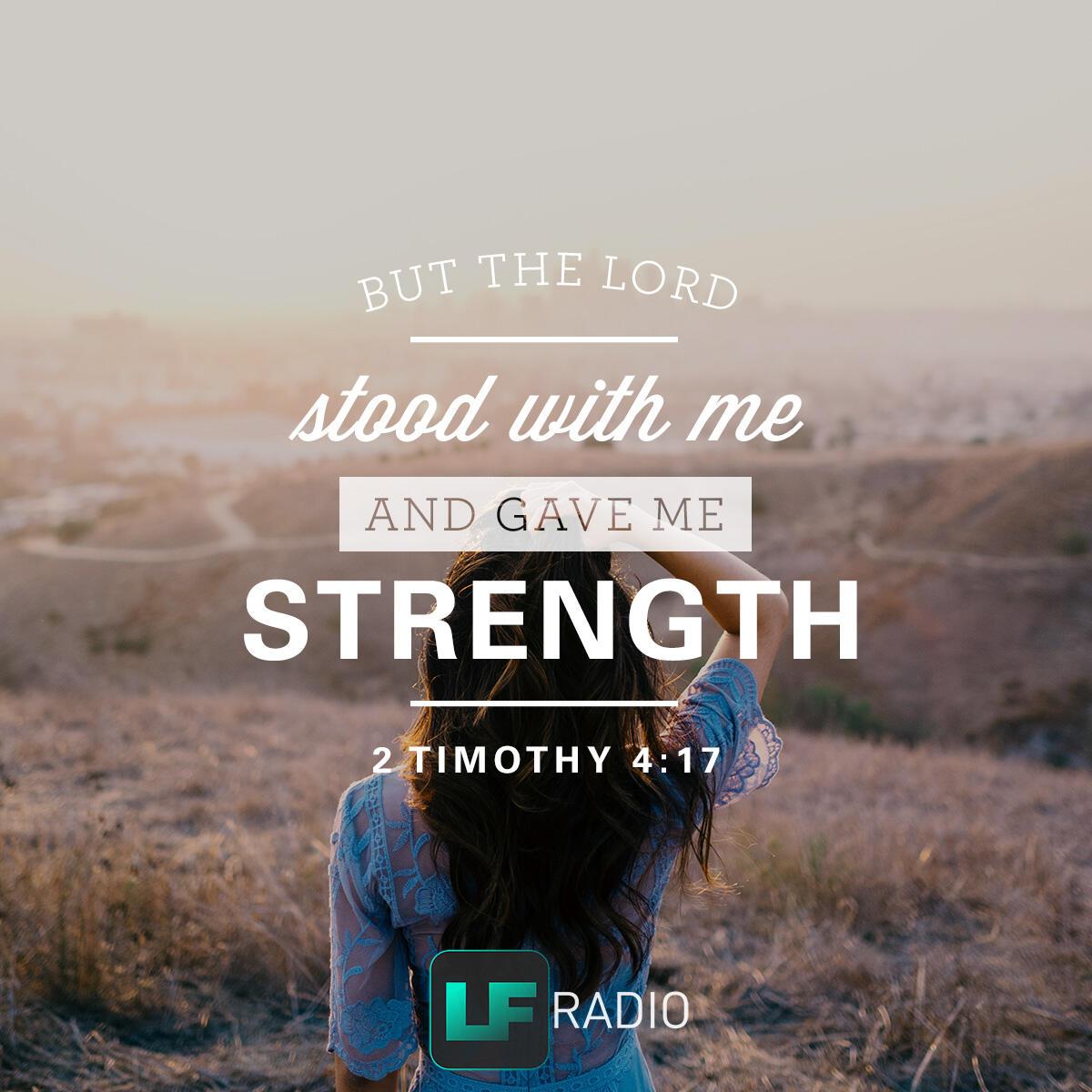 2 Timothy 4:17 - Verse of the Day