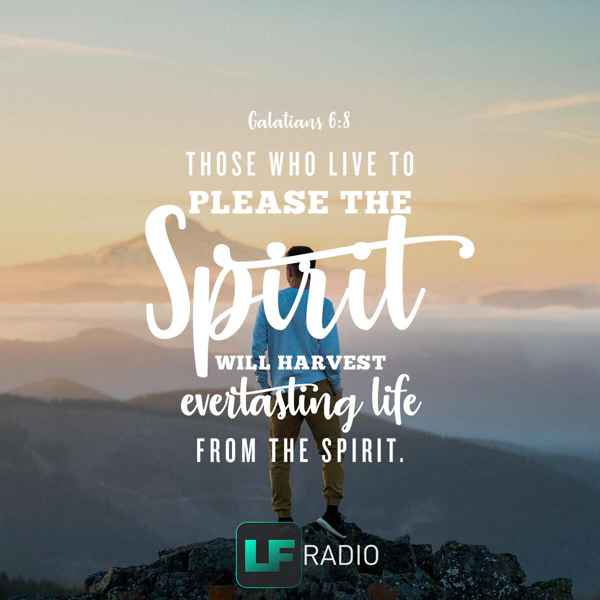 Galatians 6:8 - Verse of the Day