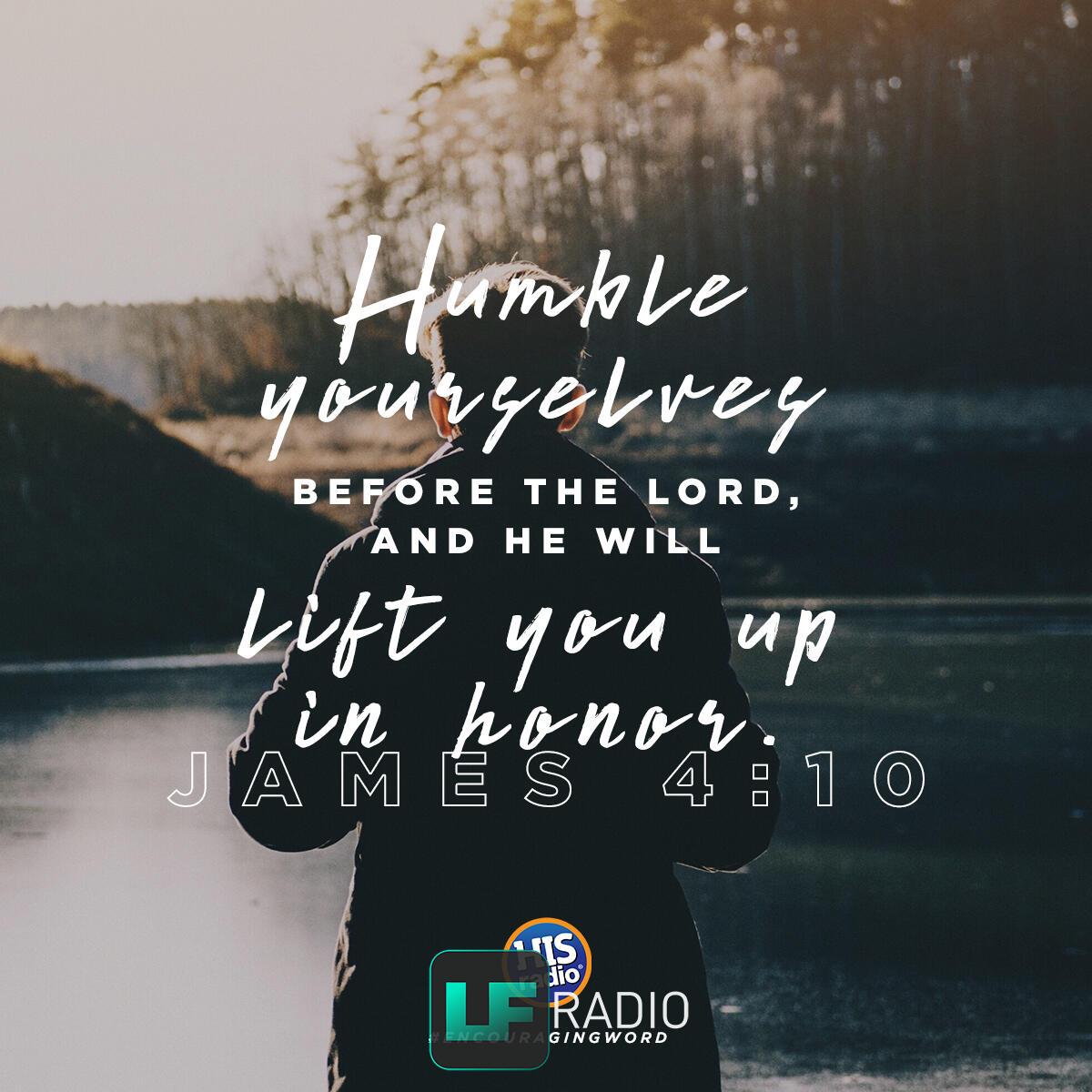 James 4:10 - Verse of the Day