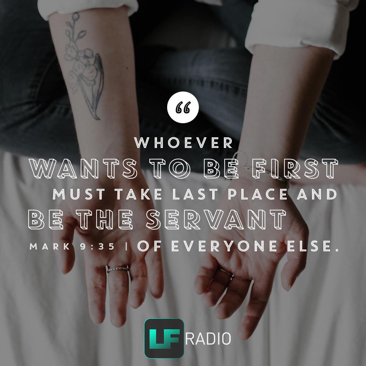 Mark 9:35 - Verse of the Day