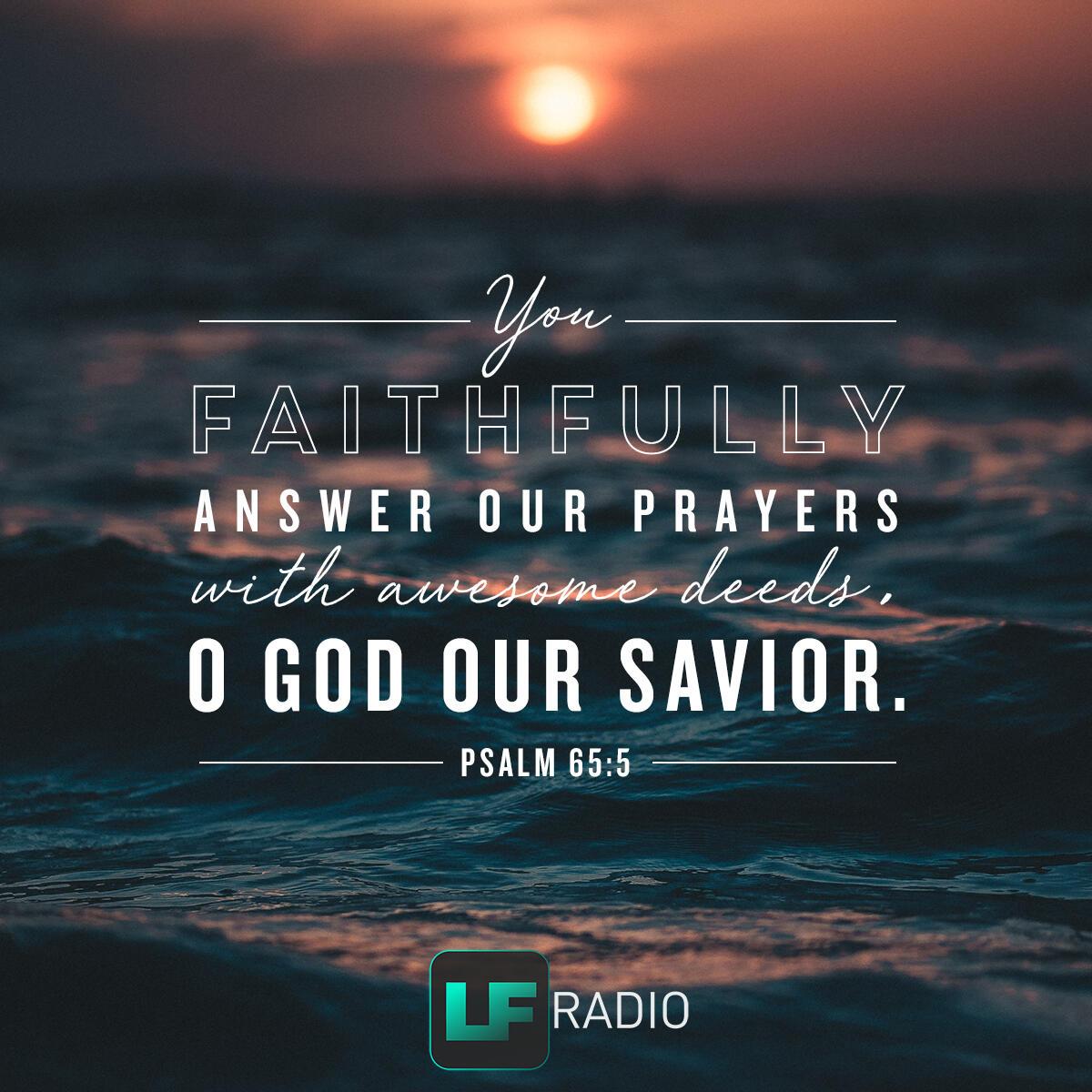 Psalm 65:5 - Verse of the Day