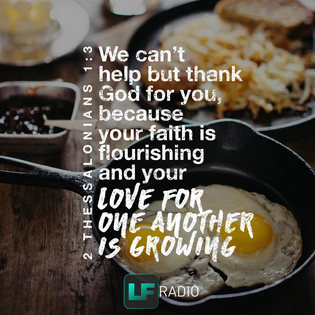 2 Thessalonians 1:3 - Verse of the Day