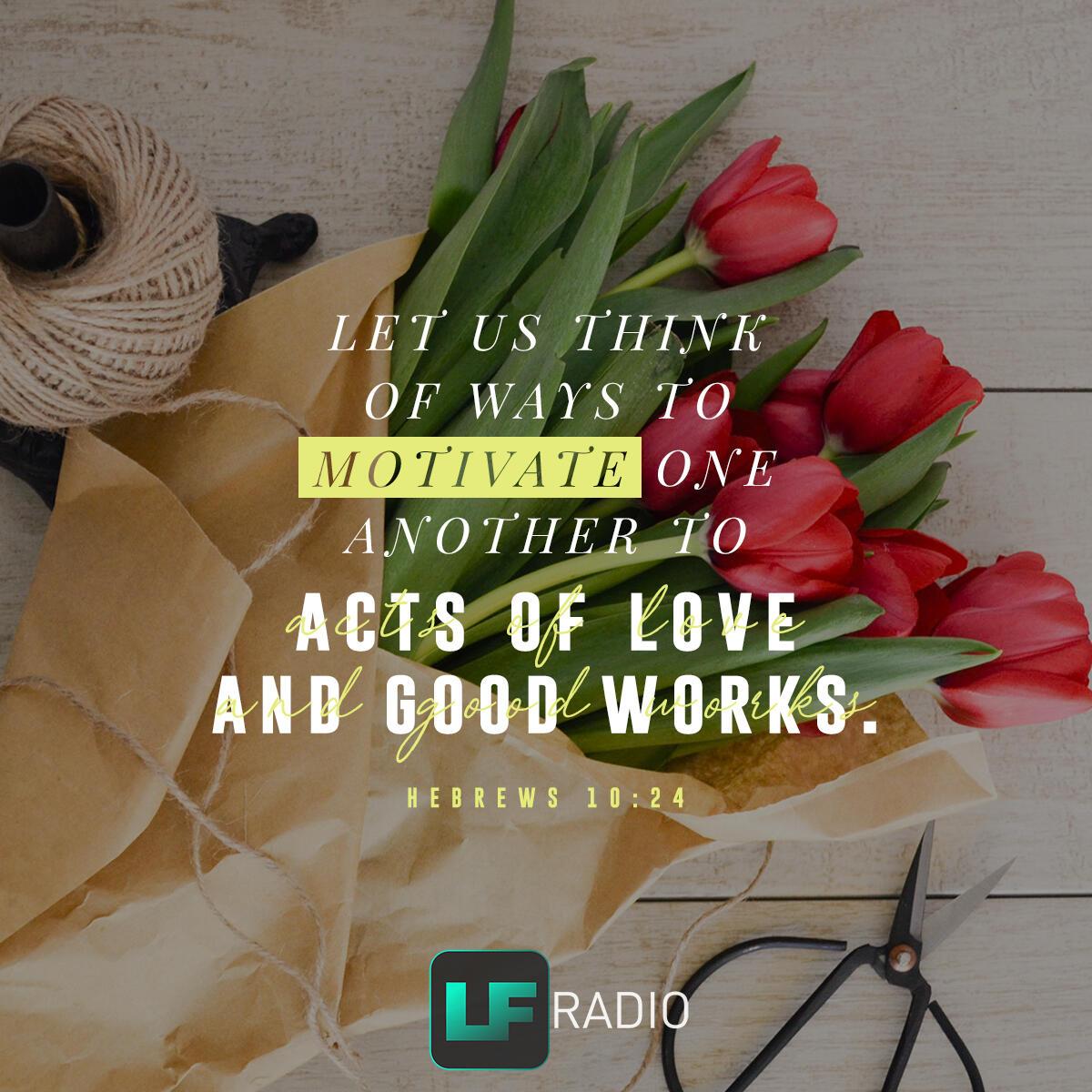 Hebrews 10:24 - Verse of the Day