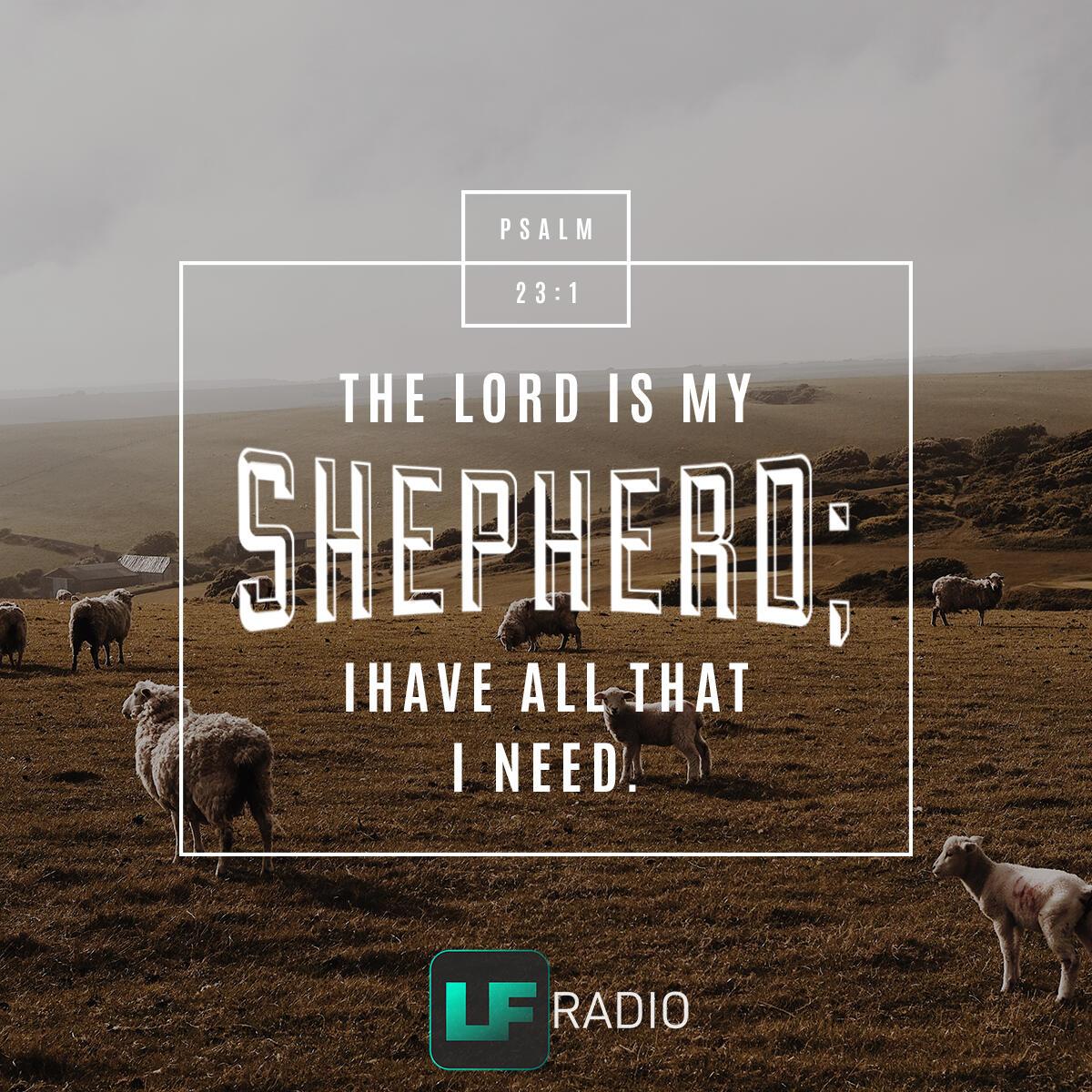 Psalm 23:1 - Verse of the Day