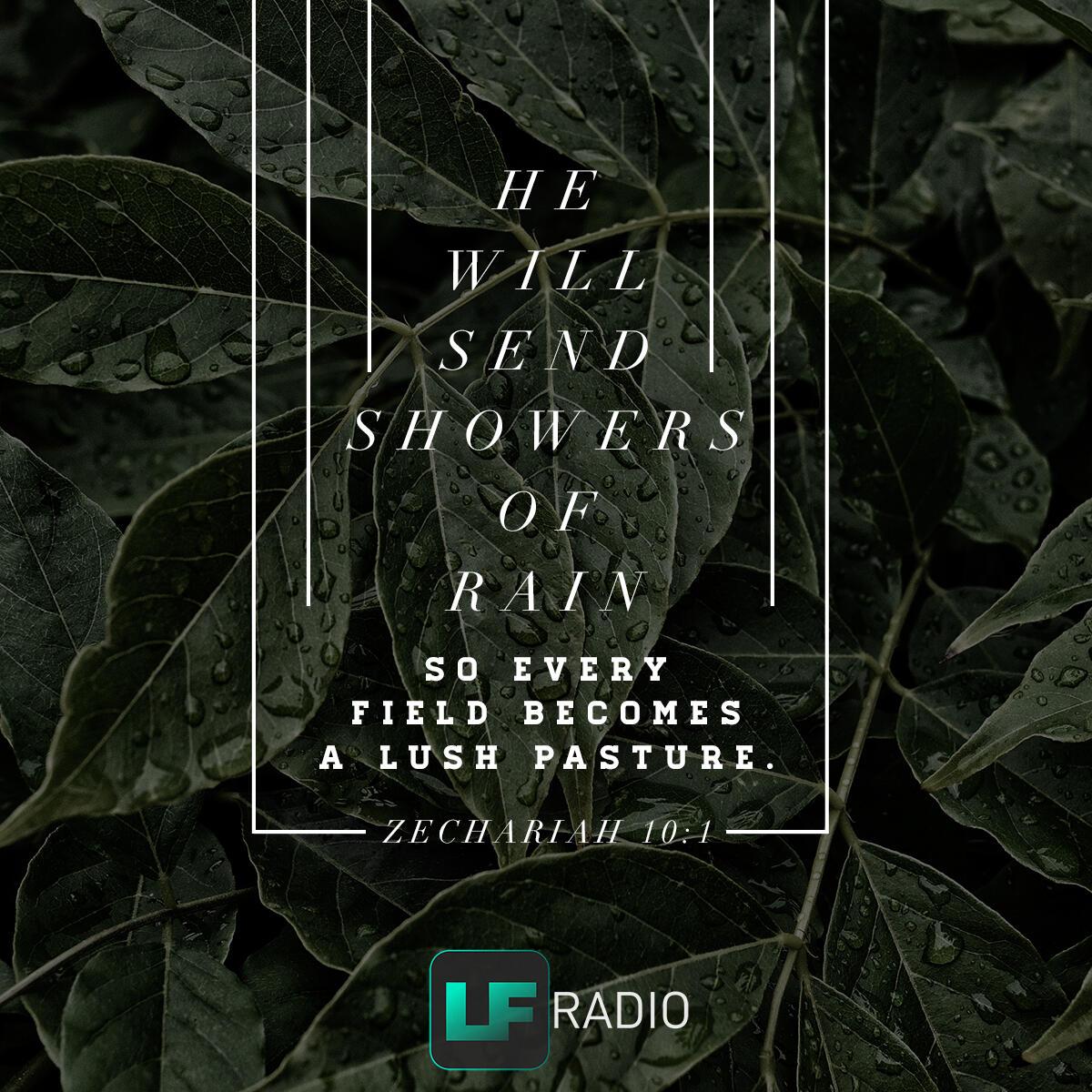 Zechariah 10:1 - Verse of the Day