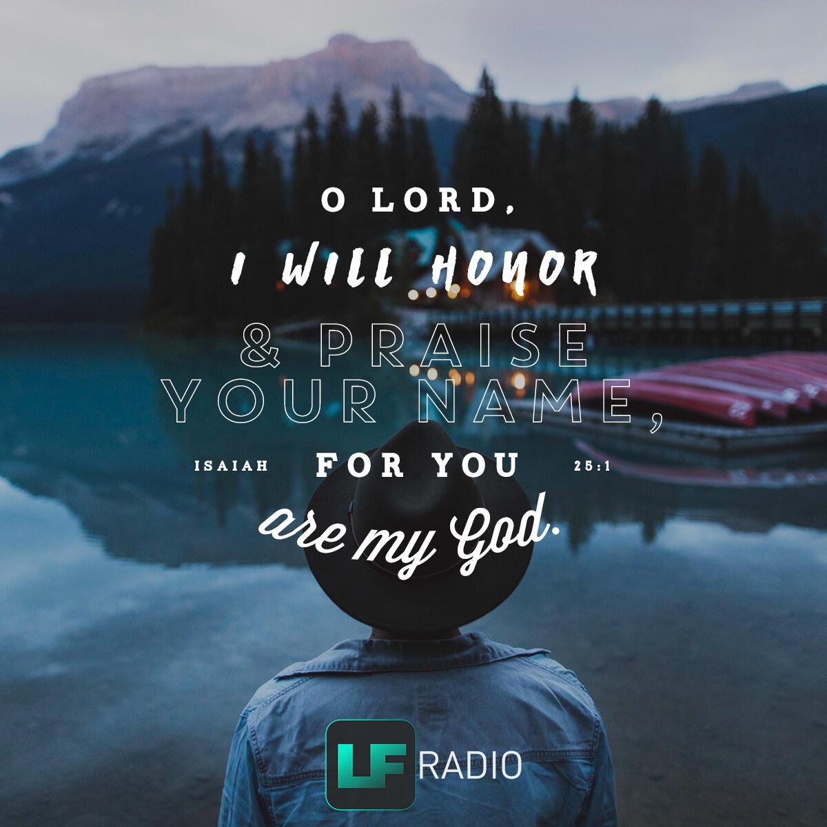 Isaiah 25:1 - Verse of the Day