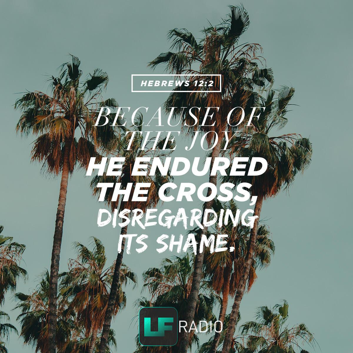 Hebrews 12:2 - Verse of the Day