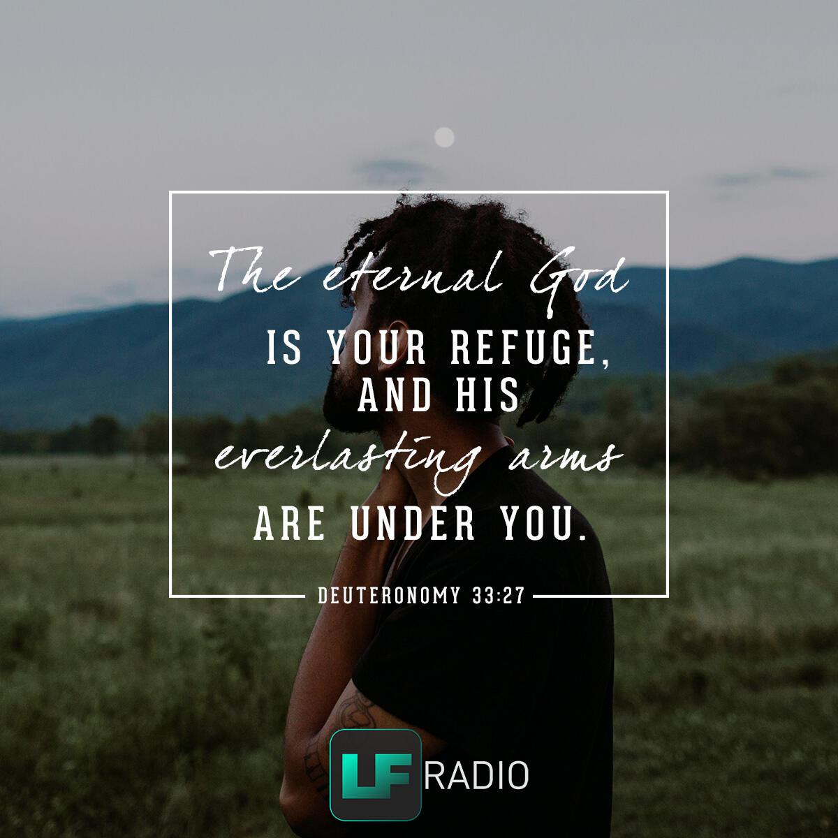 Deuteronomy 33:27 - Verse of the Day