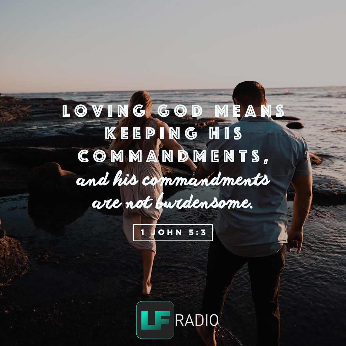 1 John 5:3 - Verse of the Day
