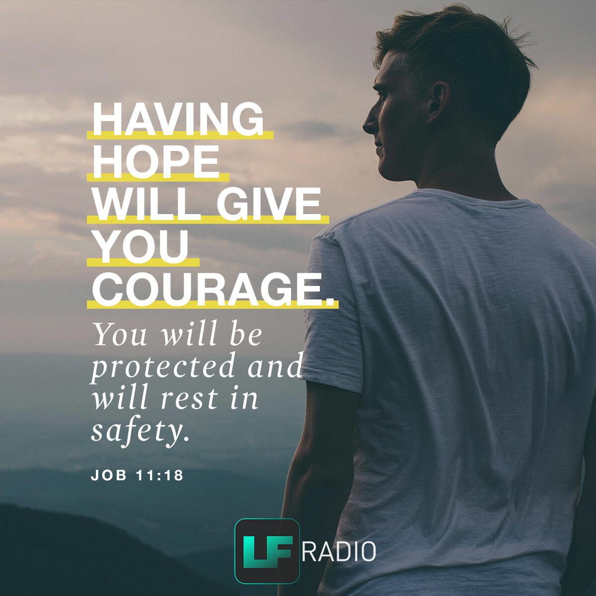 Job 11:18 - Verse of the Day