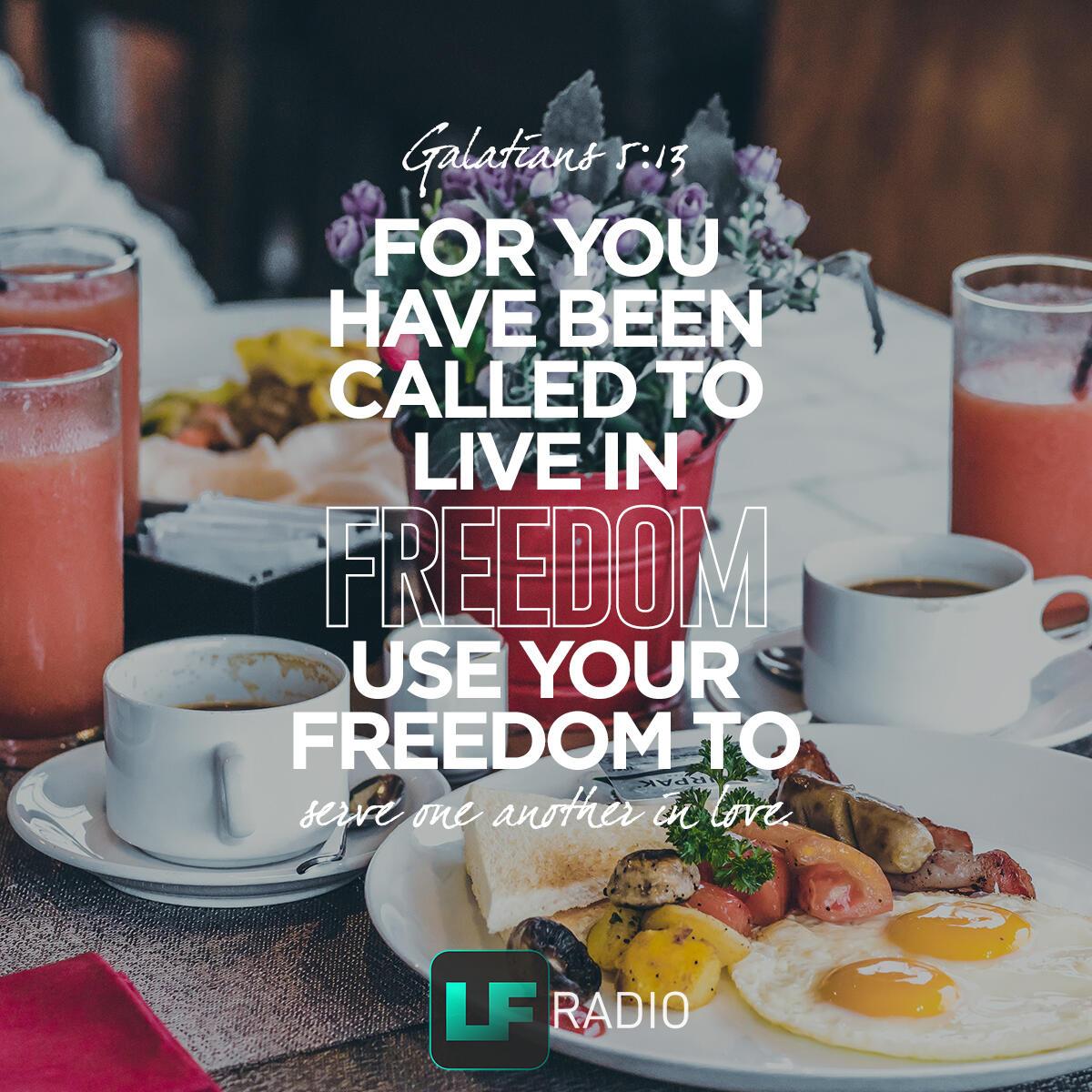 Galatians 5:13 - Verse of the Day