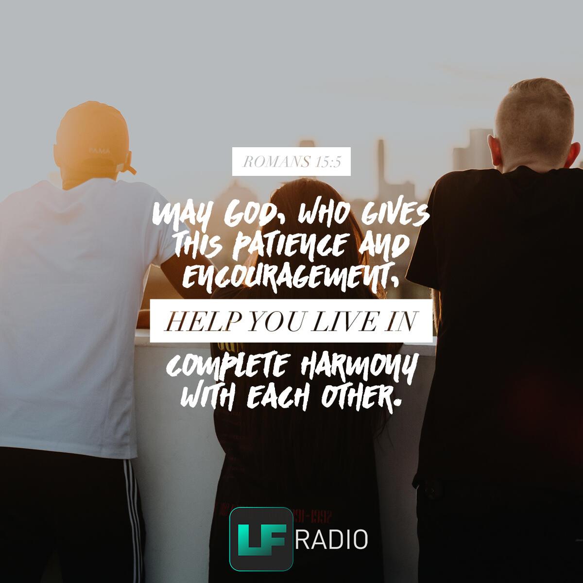 Romans 15:5 - Verse of the Day