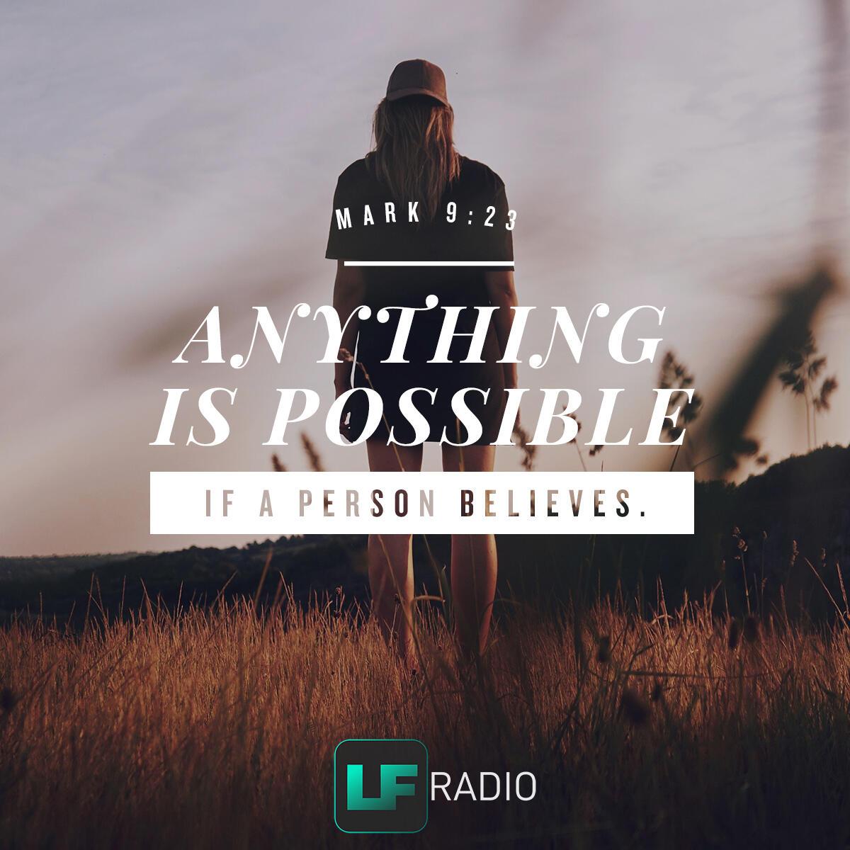 Mark 9:23 - Verse of the Day