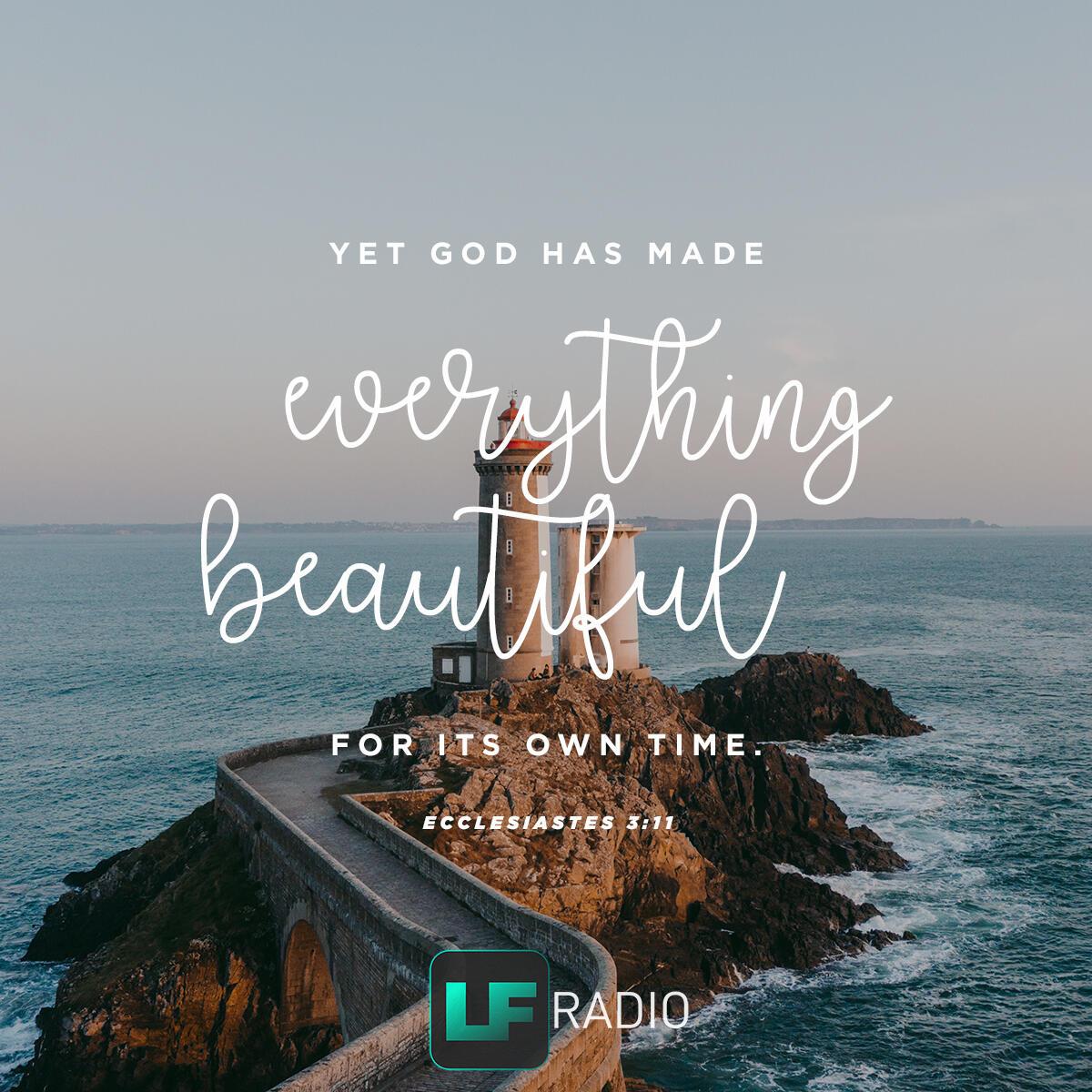 Ecclesiastes 3:11 - Verse of the Day