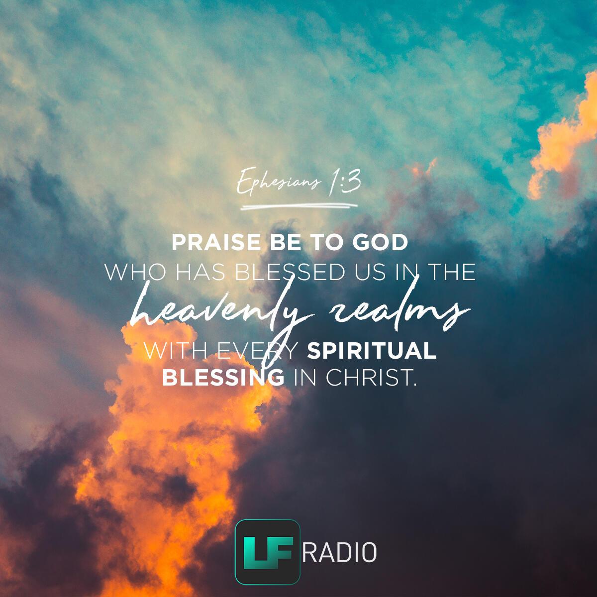 Ephesians 1:3 - Verse of the Day