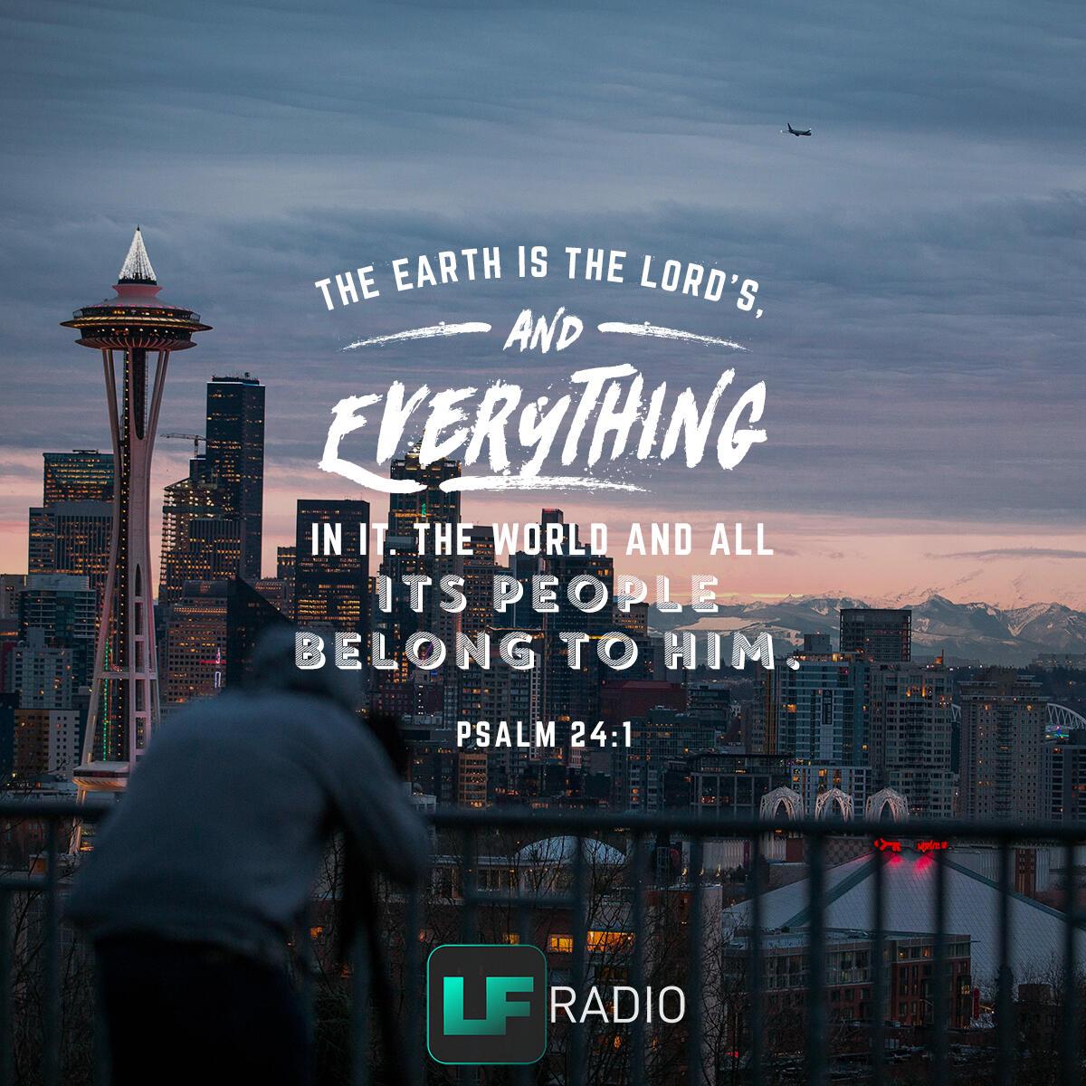 Psalm 24:1 - Verse of the Day