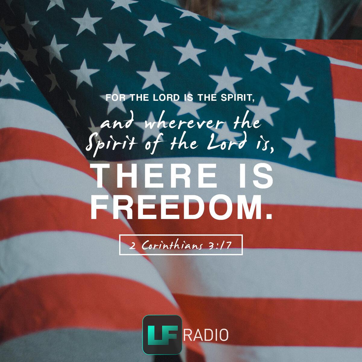 2 Corinthians 3:17 - Verse of the Day