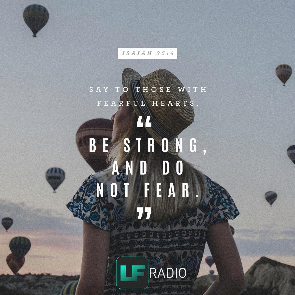 Isaiah 35:4 - Verse of the Day