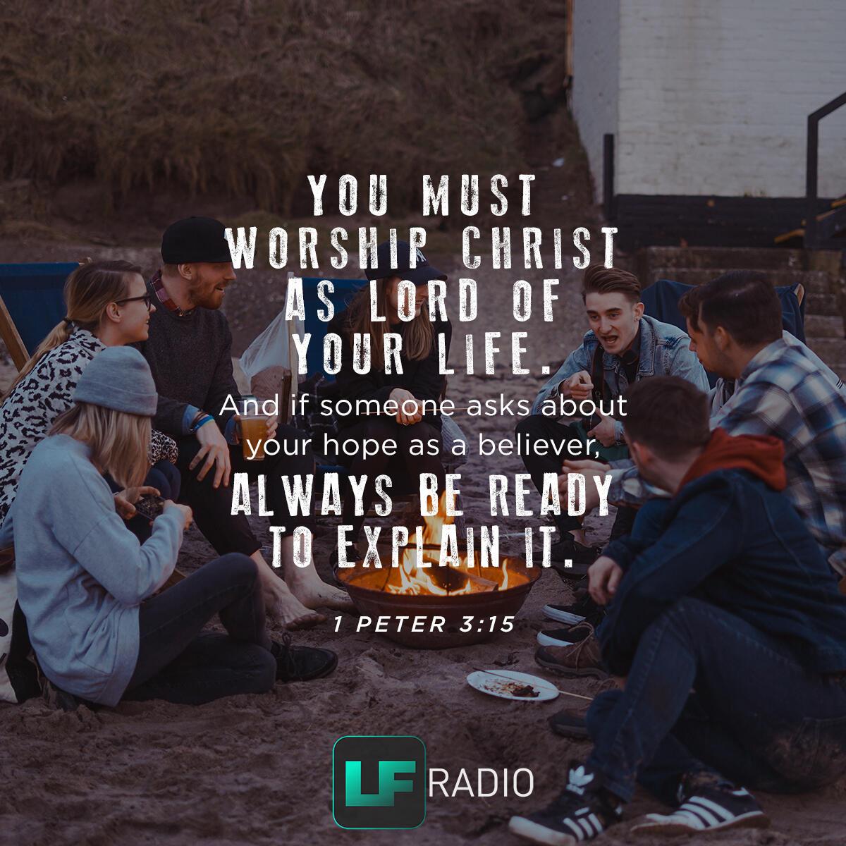 1 Peter 3:15 - Verse of the Day