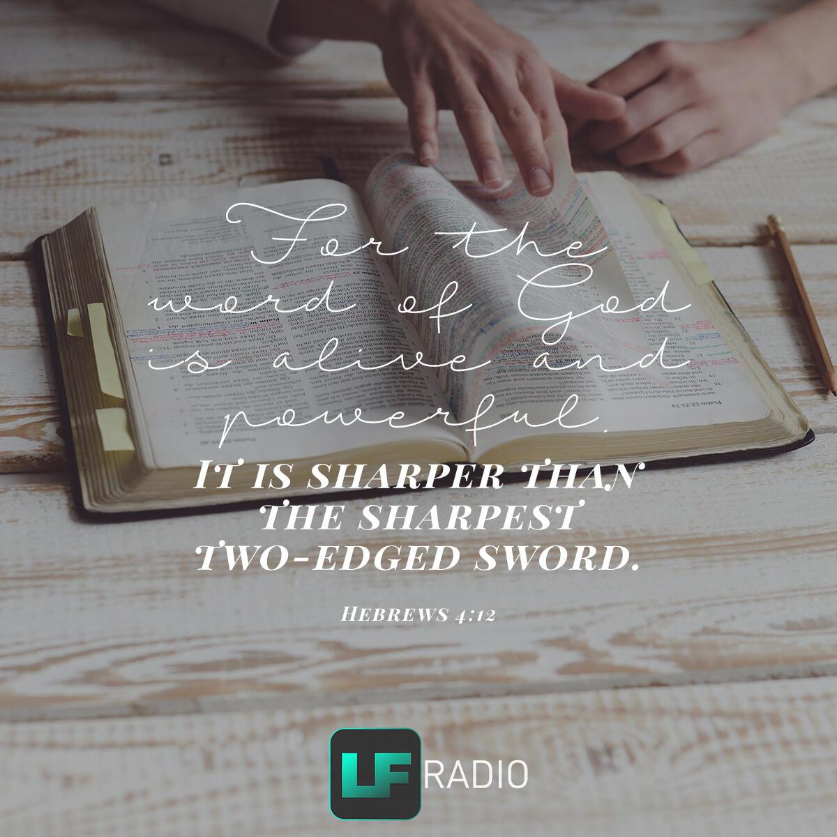 Hebrews 4:12 - Verse of the Day