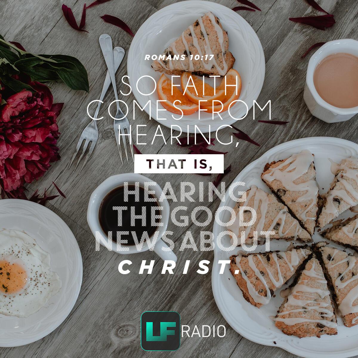 Romans 10:17 - Verse of the Day